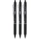 thumbnail image 2 of Bolígrafos de tinta de gel PILOT FriXion Clicker borrables negros (paquete de 6), 2 of 5