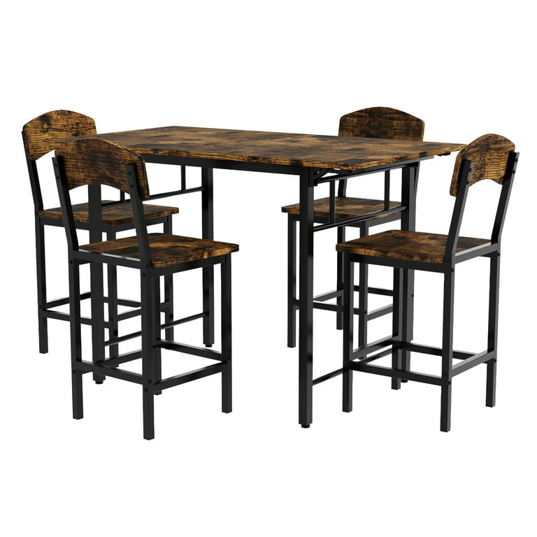 Walmart high top table and chairs discount