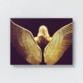 thumbnail image 4 of HFDF Angel Wings Heaven 7 Canvas Art Home Decor Wall Art Print Poster Painting XLarge 24x20inch Framed, 4 of 6