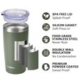 thumbnail image 2 of Vaso de café de viaje SUNWILL, 600 ml, acero inoxidable, 2 of 6