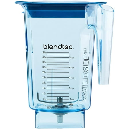 Blendtec Commercial WildSide Blender Jar | Blue with Hard Lid