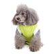 thumbnail image 4 of Ficarrico Traje protector ajustable para cirugía de perro y gato, chaleco de recuperación de heridas, ropa (verde fluorescente M), 4 of 8