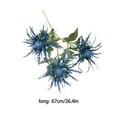thumbnail image 3 of Artificial Pant Simulation Flowers 3pcs 65cm Home Decor Plastic Show Window Party Supply Fake Plant, 3 of 15