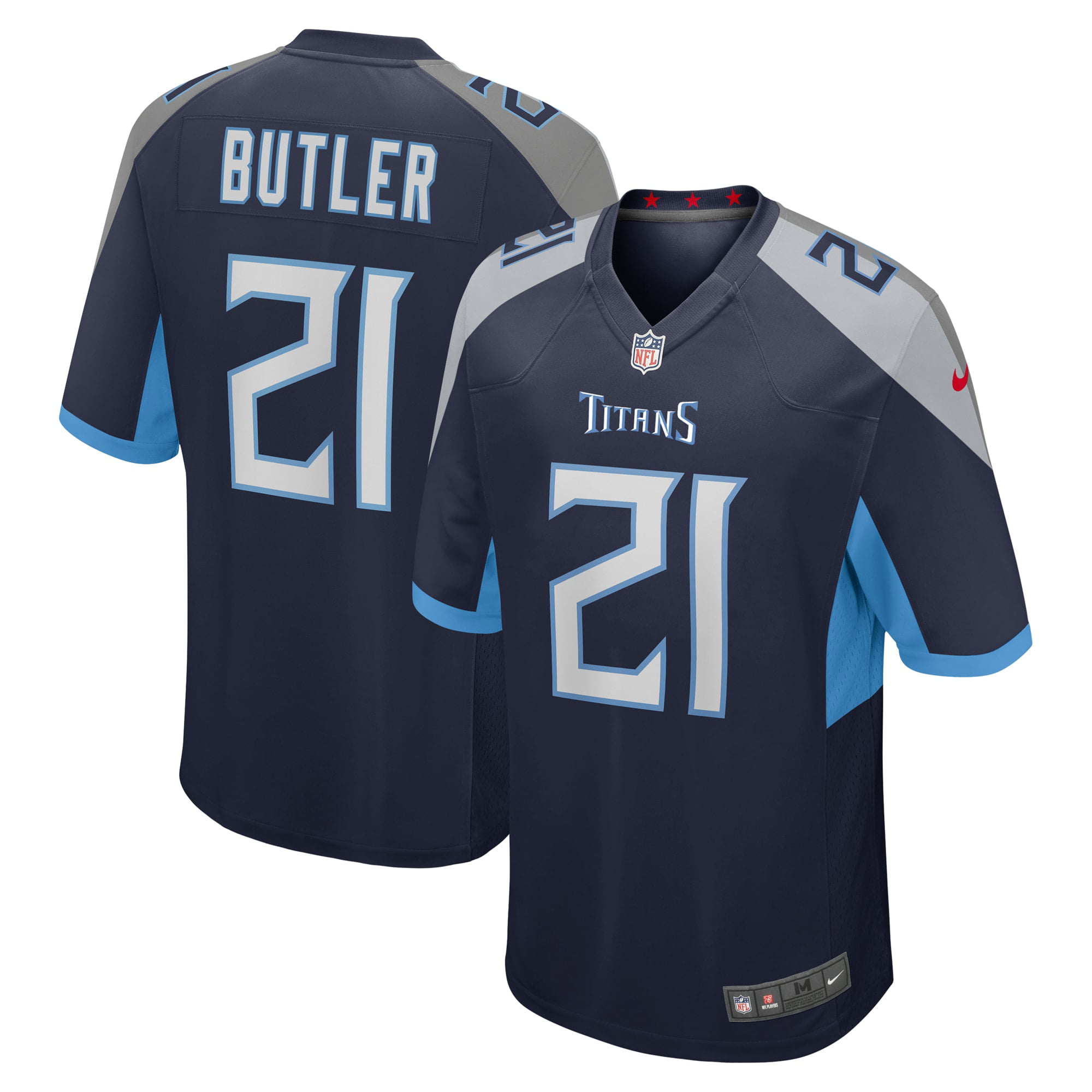 Malcolm Butler Tennessee Titans Nike Game Jersey - Navy - Walmart.com