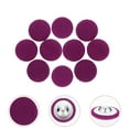 thumbnail image 2 of Miangastore Boutons Ronds pour Vêtements Diy Tissu Violet 10 Pcs 0.8x0.8In, 2 of 9