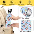 thumbnail image 4 of Shark Pattern Sport Water Bottle for Kids Insulated with Straw for School Outdoor Daily Use, 4 of 6