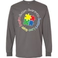thumbnail image 3 of Inktastic Autism Awareness Circle Long Sleeve T-Shirt, 3 of 5