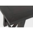 thumbnail image 3 of Jofran American Rustics 72" Counter Height Distressed Acacia Trestle Dining Table, 3 of 5