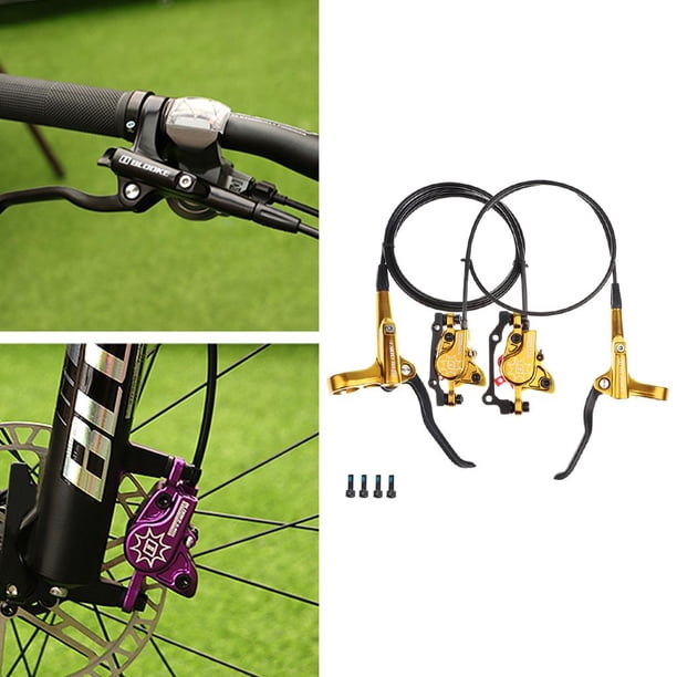 Juego De Frenos Para Bicicleta MTB - 16 Piezas, Frenos V-Brake Y Manetas, Con Cables Y Pastillas