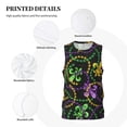thumbnail image 3 of Sikiie Mardi Gras6 Basketball Jersey Reversible Men's Mesh Athletic Sports Shirts Training Practice S-4XL3X-Large, 3 of 6