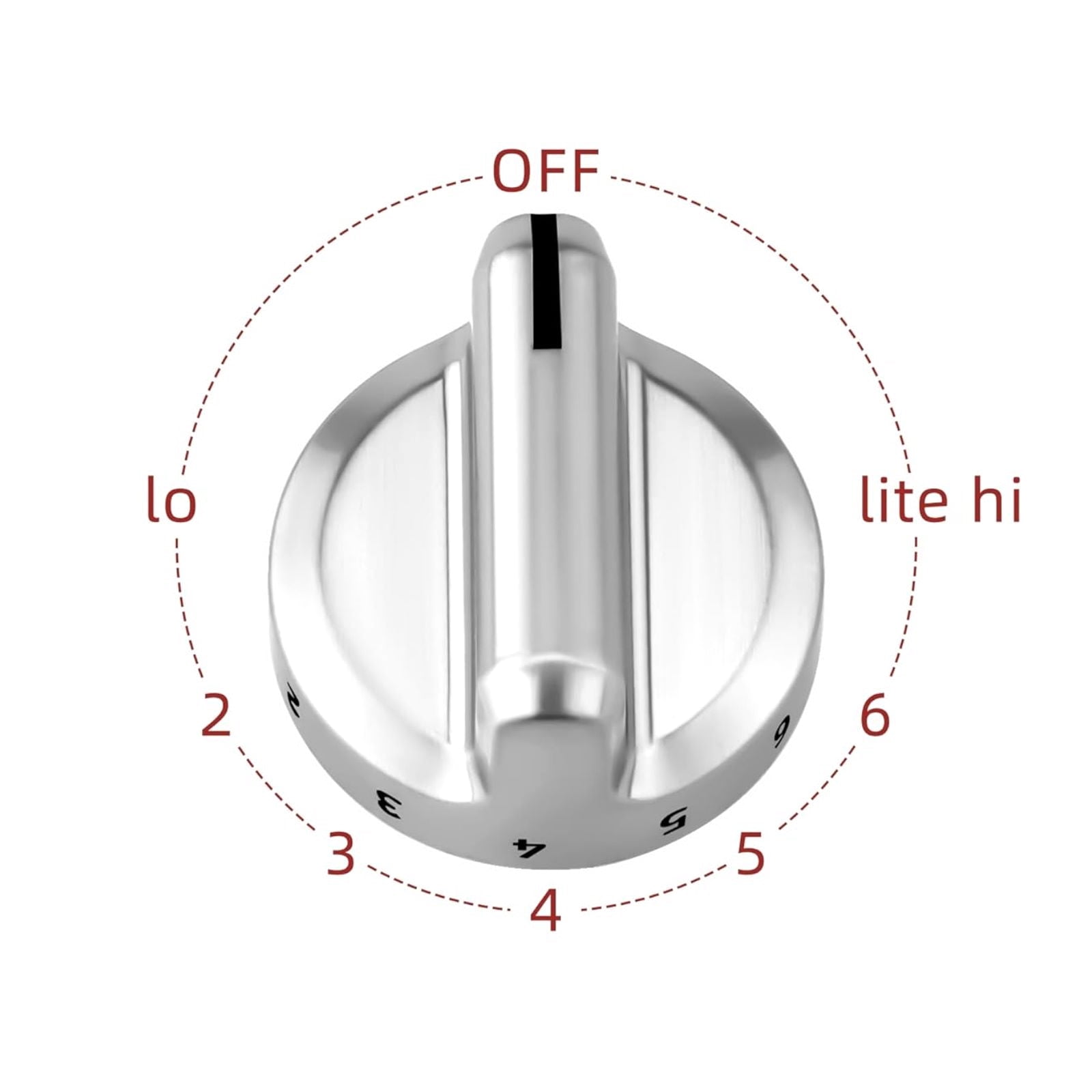 APPLAYERR Heat-Resistant Oven Knobs for Frigidaire - Stylish, Practical & Easy to Maintain