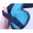 thumbnail image 3 of Antifaz para dormir suave y opaco, paquete de 2, con correa ajustable, color negro y verde, 3 of 5