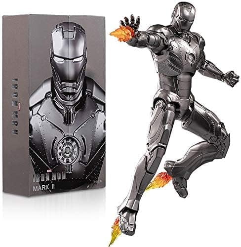 ZT 10th Anniversary 7 Inches Deluxe Collector Iron Man MK2 Action Figures