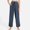 Navy, variant on HAPIMO Women's Casual Comfy High Waist Sweatpants Drawstring Elastic Waist Jogger Pants Lightweight Quick Dry Breathable Sweatpants for Dance Gym Workout Purple L