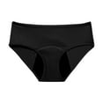 thumbnail image 4 of Daznico Womens Underwear - Women's Menstrual Panties 4 Layer Leakproof Menstrual Panties Light Flow for Girls Teens - Panties for Women,Color:Black,Size:XL, 4 of 7