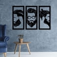 thumbnail image 2 of Cuadro Decorativo de Metal con Diseño barberia Extra grande, 2 of 4