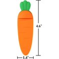 thumbnail image 4 of Marcador WEIHJMXG paquete de 2 marcadores de libro de silicona zanahoria naranja, 4 of 5