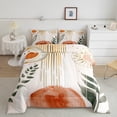 thumbnail image 2 of Feelyou Teen Geometric Stripes Full Size Comforter Sets, Minimalst Minimalism Bedding Comforter Set, Chic Abstract Ombre Reversible Bedding Sets, Lightweight Room Decor, 3 Pieces, 2 of 8