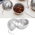 thumbnail image 1 of Senjay Ball Tea Infuser, Durable Dense And Dense Hygienic And Healthy Rotating Lock Design Uniform Mesh, Ball Seasoning Ball, For Tea Spices, 1 of 8