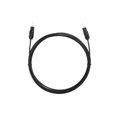 thumbnail image 1 of sweethay 1m/2m/3m OD2.2 Cable de fibra óptica SPDIF de audio digital chapado en oro Cable de cable SPDIF Teléfono y Comunicación TYPE1 1M, 1 of 6