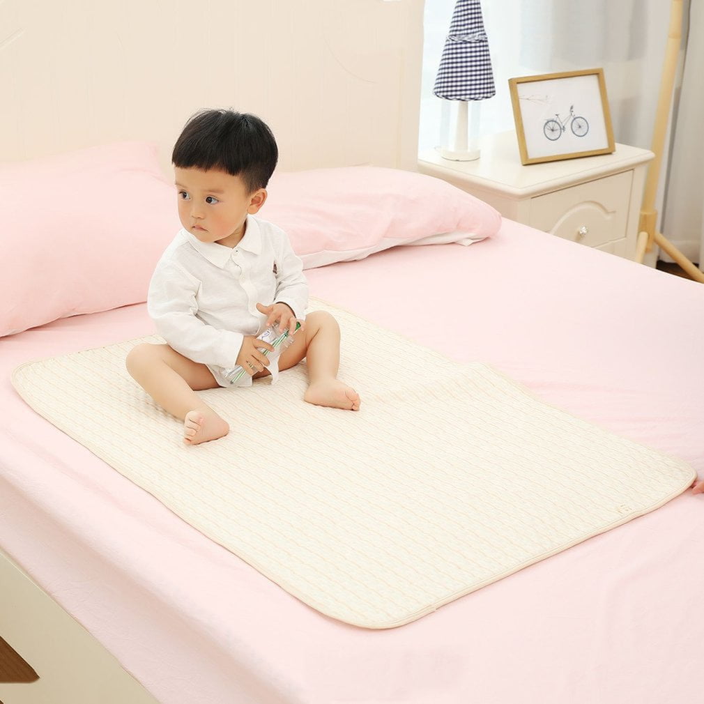 Double-layer Organic Waterproof Layer Baby Changing Urine Pad Bed Sheets ONE