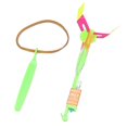 thumbnail image 2 of 12pcs/set Children Toy Led Flier Flyer Led Rotating Amazing Light Arrow Plane Helicopter Flying Umbrella Kids Toys, 2 of 2