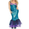 thumbnail image 1 of Robe Sirène Cosplay pour Femmes Sans Manches Col en Cœur Ajustée Jupe de Superposition, 1 of 3