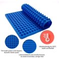 thumbnail image 4 of Silicone baking mat, 1.2 cm baking mat dog biscuits, multi-purpose silicone mat for oven, heat-resistant & food-safe, Bpa-free (Blue & Red), 4 of 5