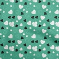 thumbnail image 1 of oneOone Georgette Viscose Sea Green Fabric Poker Card Quilting Supplies Print Sewing Fabric By The Yard 42 Inch Wide, 1 of 4