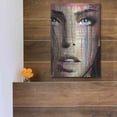 thumbnail image 5 of Luxe Metal Art 'Jaime Mon Amour' by Loui Jover, Metal Wall Art, 12"x16", 5 of 9