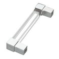thumbnail image 4 of  Acrylic Handle, Acrylic Drawer Pulls Strong  For Closet Hole Spacing 128 Silver, 4 of 8