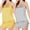 A-Beige, variant on LIZUOJUN Satin Pajamas For Women Set 2 Piece Camisole Tops Sleepwear V Neck Sleeveless Summer Shorts Soft Breathable Smooth Cozy Loungewear Nightwear - L