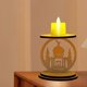 thumbnail image 2 of Ramadan Wooden Decorative Ornament Mooning Castle Candlestick Holiday Decoration Hand Made Three Dimensional Ornaments Middle Easts, 2 of 5