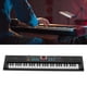 thumbnail image 5 of Instrumento de piano Eléctrico, 61 Teclas Teclado 6 Canciones de Demostración USB COMPONENTES MICRÓFONO, 5 of 7