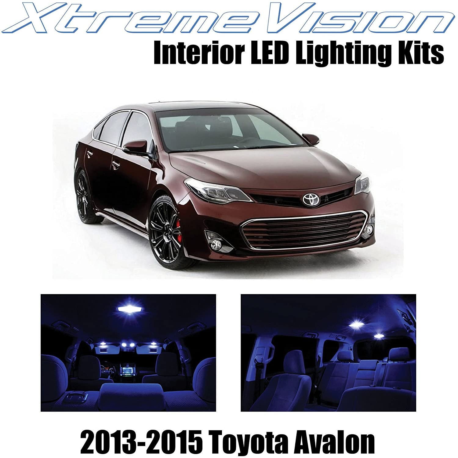 TOOL 10 x Super Bright LED Interior Lights kit For 2003-2004 Toyota Avalon