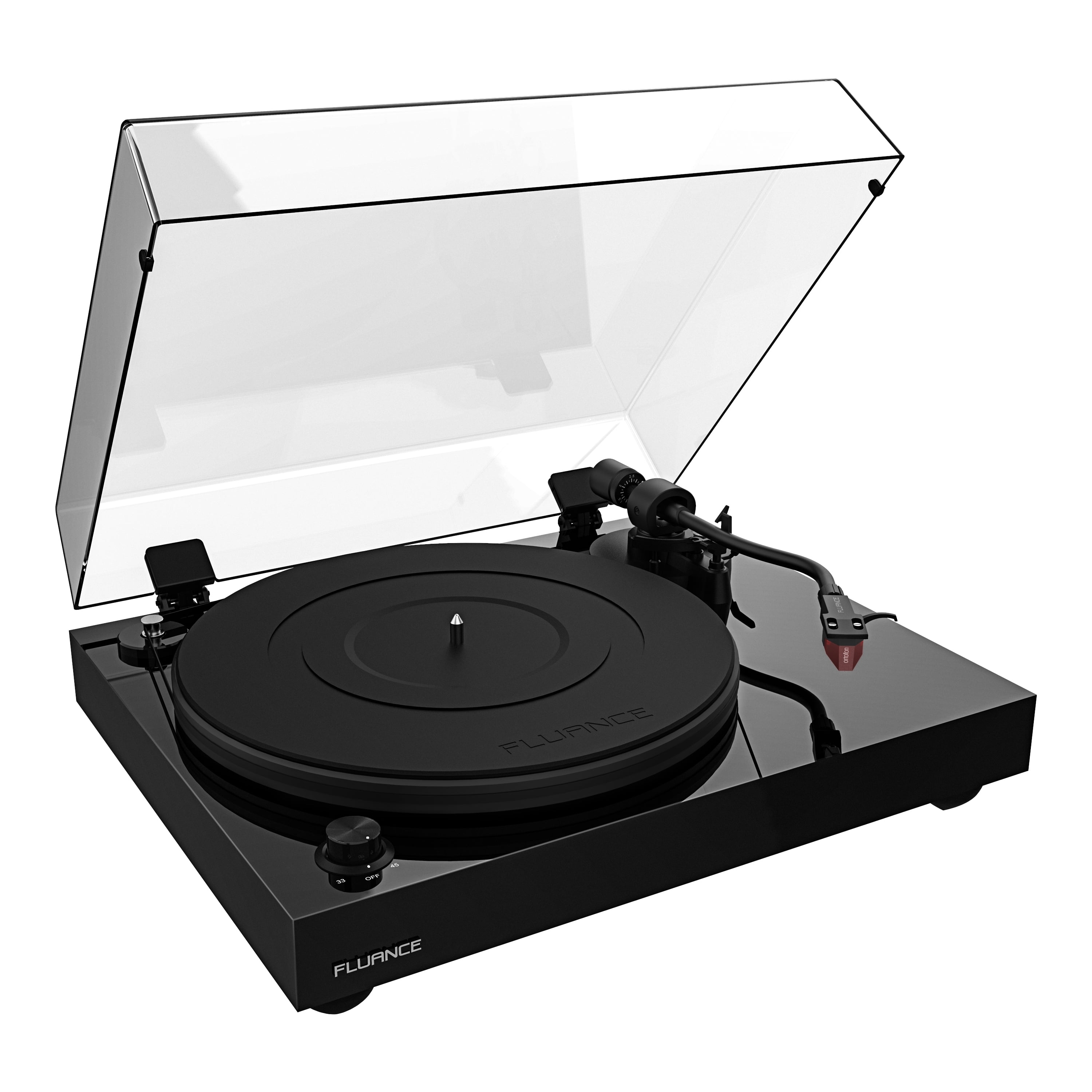Fluance RT83 Reference High Fidelity Vinyl Turntable Record Player with Ortofon 2M Red Cartridge