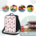 thumbnail image 4 of Fotbe Red Bloody Scary Hands2 Lonchera Bolsa de Almuerzo para Hombres y Mujeres, Lonchera de Gran Capacidad, Bolsa de Almuerzo Reutilizable, Bolsa Térmica Aislante, 4 of 7