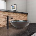 thumbnail image 4 of VIGO Enchanted Earth Glass Vessel Sink and Duris Faucet Set, Matte Black, 4 of 5