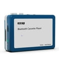 thumbnail image 1 of Lecteur de Cassette BT Baladeur Lecteur de Cassette Haut-Parleur Portable Connexion Sans Fil BT Multiples Méthodes d'Alimentation Fonction Auto Inverse Son Parfait pour les Amateurs de Musique, 1 of 7