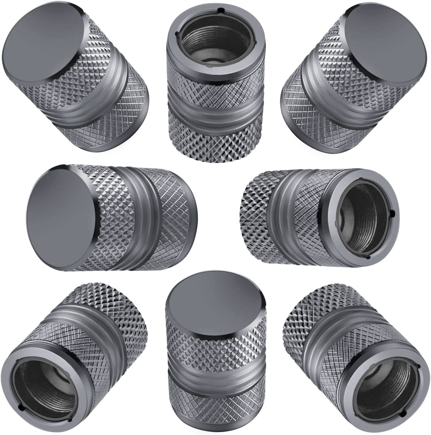 Tire Valve Stem Caps for Car Tires Air Caps Cover 8 Pack Corrosion