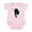 Petal Pink, variant on CafePress - Sleek Panther Infant Bodysuit - Baby Light Bodysuit, Size Newborn - 24 Months