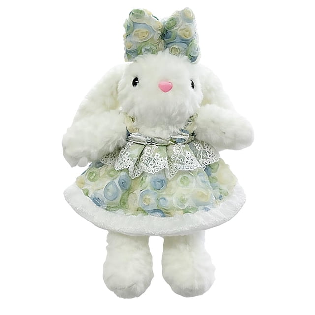 Plush Floppy Eared Bunny Small Animal Bonnie Bunny Baby Doll Rabbit