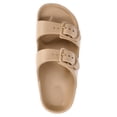 thumbnail image 4 of Wonder Nation Little and Big Kids Two Buckle Footbed Slide Sandals, 4 of 6