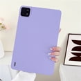 thumbnail image 1 of Étui en Silicone pour Tablette PC Couleur Bonbon 2024 la Plus Récente pour Xiaomi Pad 5/6 Pro Redmi Pad SE 11.0 Pouces, Étui de Protection Violet Xiaomi Pad 5 Pro, 1 of 6