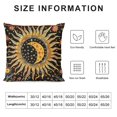 thumbnail image 5 of Orinice Moon Tapestry Art Graphic Decorative Men Women Boy Girl Room Cushion Throw Pillow Cover 22x22in, 5 of 5