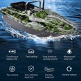 thumbnail image 1 of Bateau Localisateur d'Appâts de Poisson, Bateau Appât de Poisson RC, ABS Robuste + Acier Inoxydable 110-240 V pour Piscine Pêche Sauvage Pêche en Mer Lac, 1 of 8