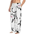 thumbnail image 2 of Balery Men'S Cute Cow And Milk Stains Pants,Sleepwear Pants,Pajama Pants,Pj Bottoms Drawstring And Pockets-X-Large, 2 of 9