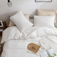 thumbnail image 3 of Housse de Couette California Très Grand - 100 % Coton Lavé Effet Lin Texturé, 3 of 9