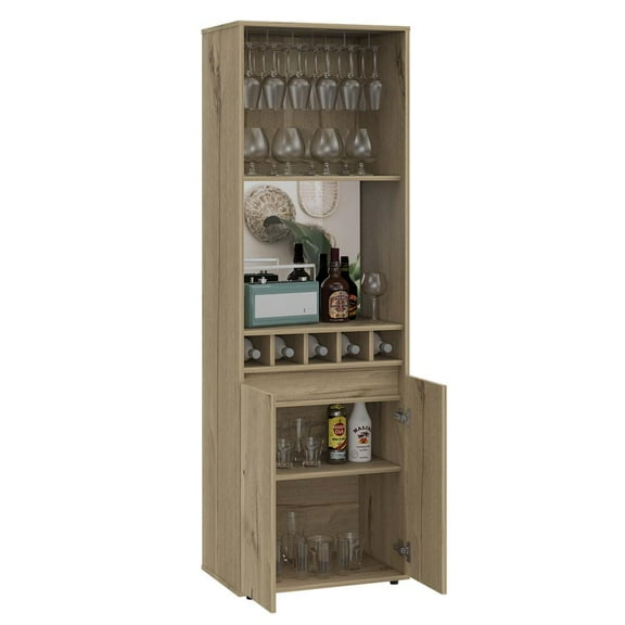Depot E-Shop Dallas Bar Cabinet Light Oak