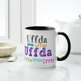 thumbnail image 6 of CafePress Uffda Multi Color Text Mugs 11 oz (325 ml) Ceramic Coffee Mug, 6 of 6